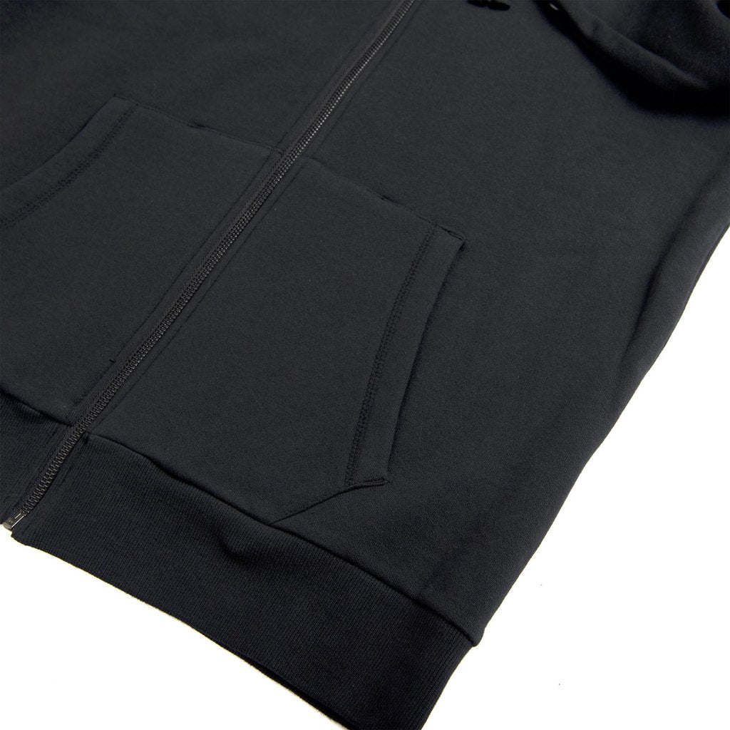 Deus Ex Machina Circle Logo Hoodie - Black UDSOLGT