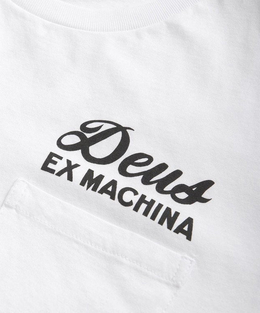 Deus Ex Machina Canggu Adress Tee White t-shirts