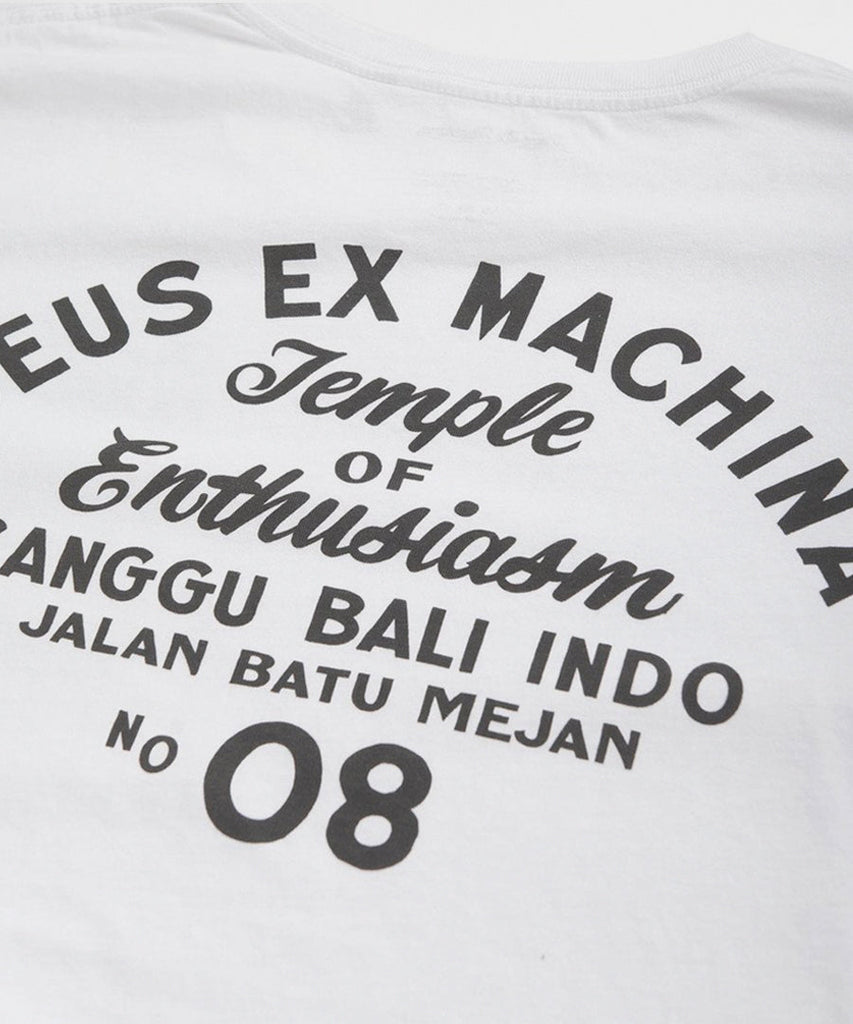Deus Ex Machina Canggu Adress Tee White t-shirts