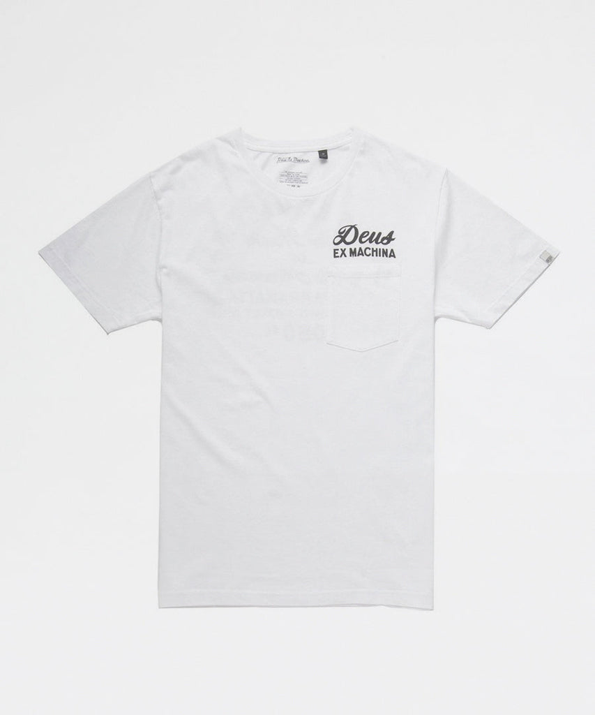 Deus Ex Machina Canggu Adress Tee White t-shirts