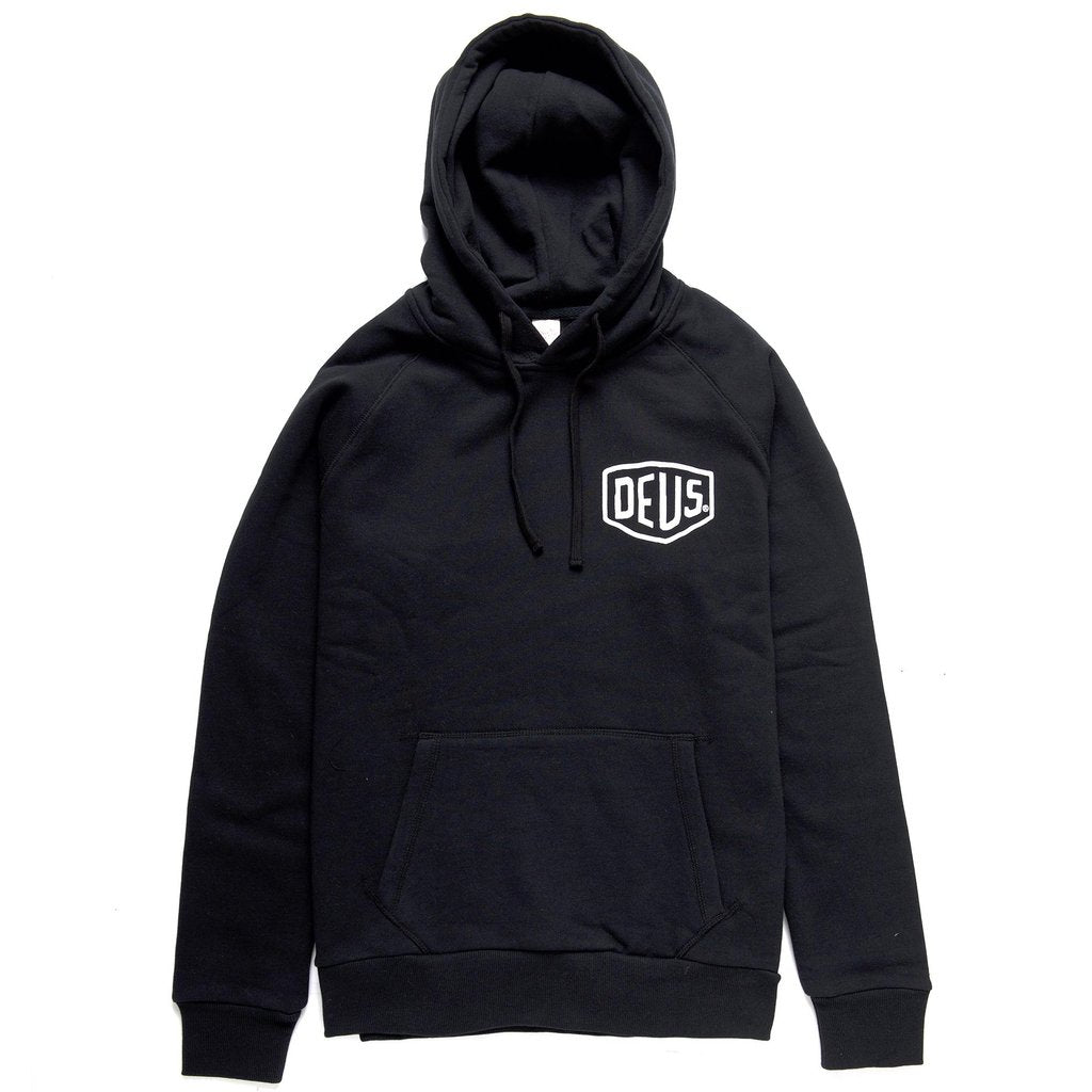 Deus Ex Machina Tokyo Address Hoodie - Black sweatshirts