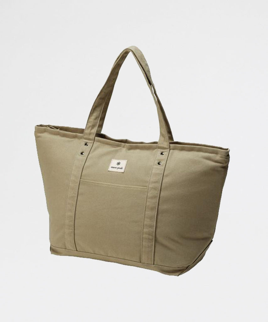 Snow Peak Cooler Tote Bag Khaki Outdoor Gear