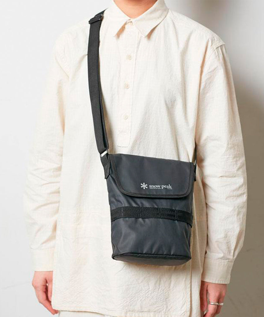 Snow Peak Mini Shoulder Bag Black Tasker