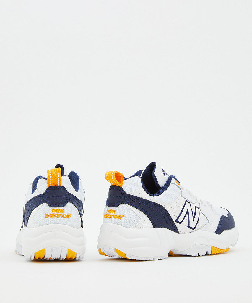 New Balance WX708WP White Yellow sneakers