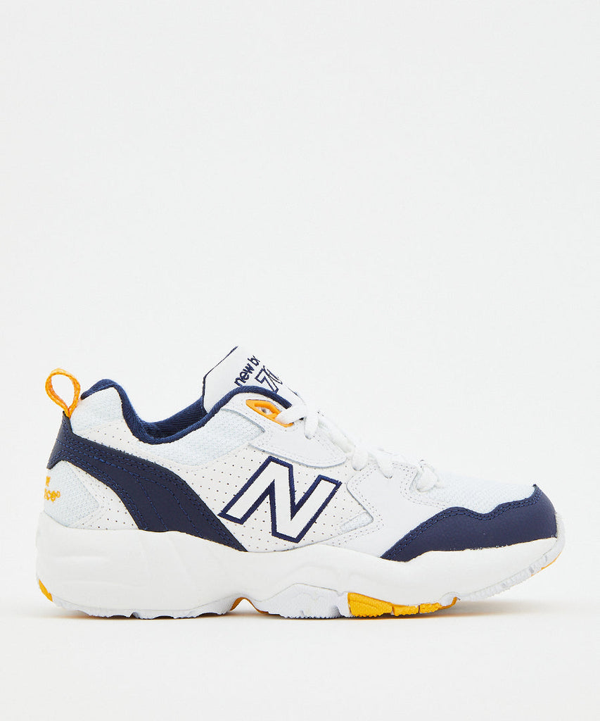 New Balance WX708WP White Yellow sneakers