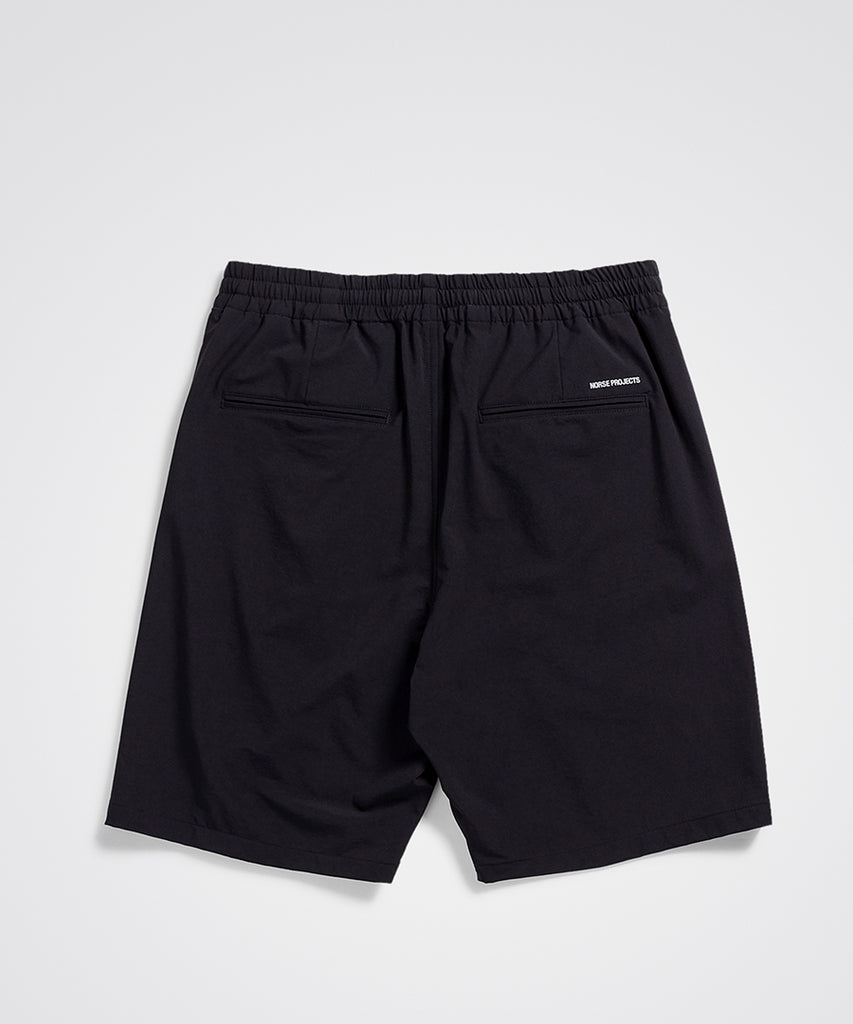 Aaren Travel Solotex Shorts Black-Norse Projects-Packyard DK