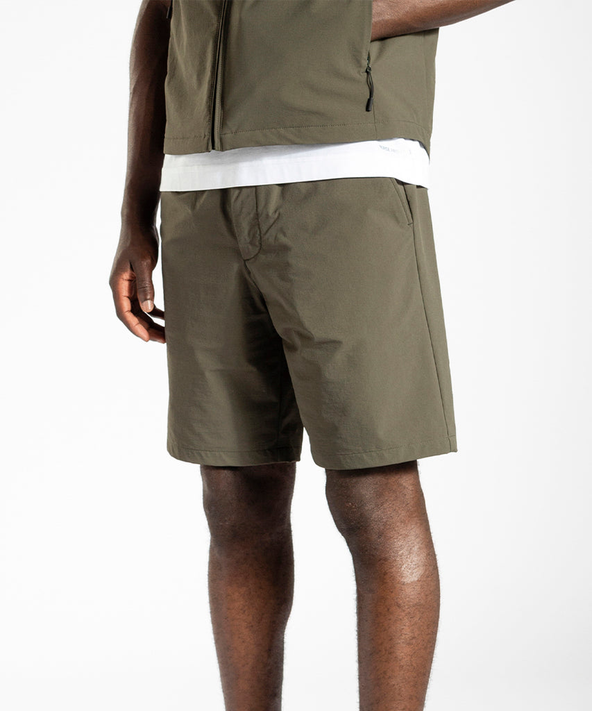 Aaren Travel Solotex Shorts Ivy Green-Norse Projects-Packyard DK