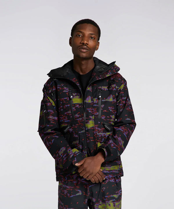 Edwin X Arkair Hooded Jacket Digi Camo water repellent-jackets-Packyard DK
