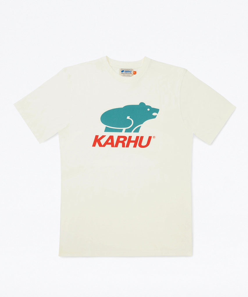 Basic Logo T-shirt Bright White Porcelain-t-shirts-Karhu