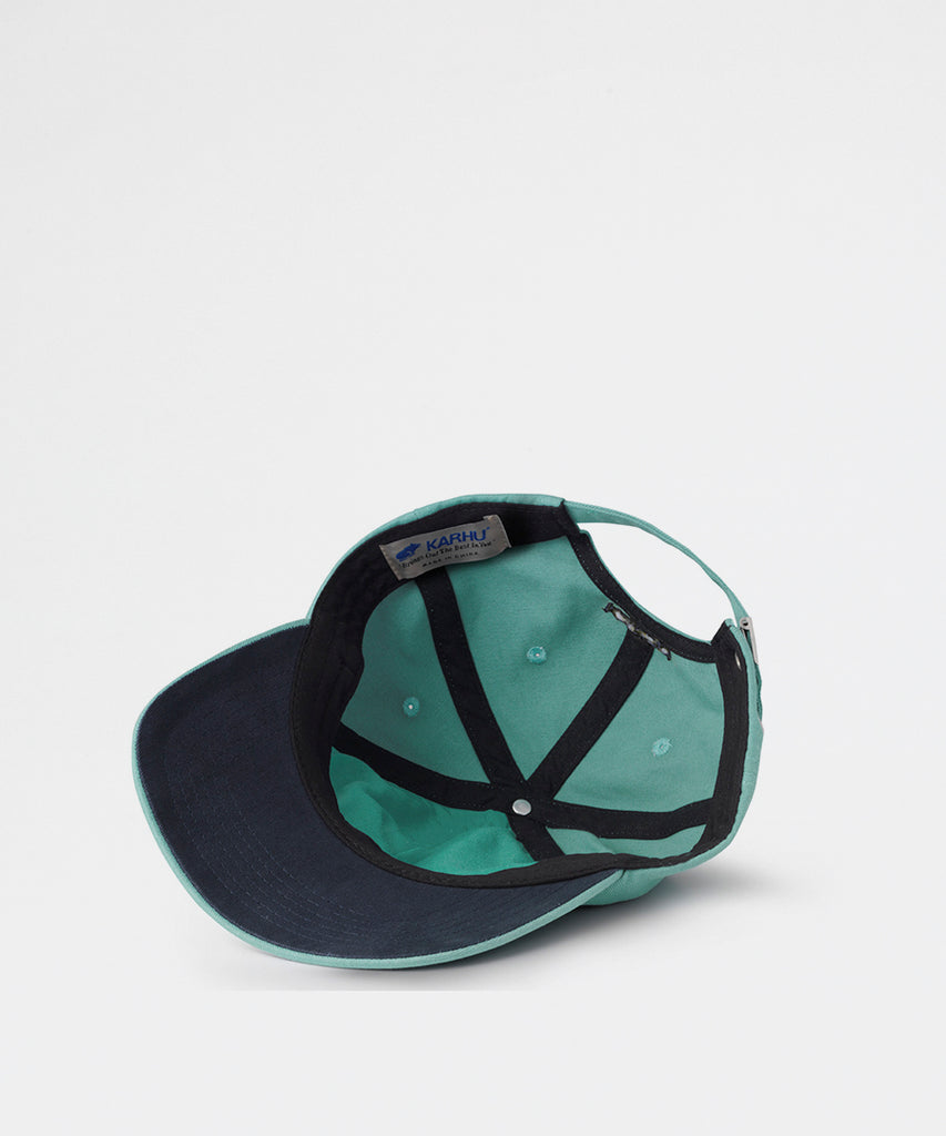 Classic Logo Cap Oil Blue Pale Banana-caps & bucket hats-Karhu