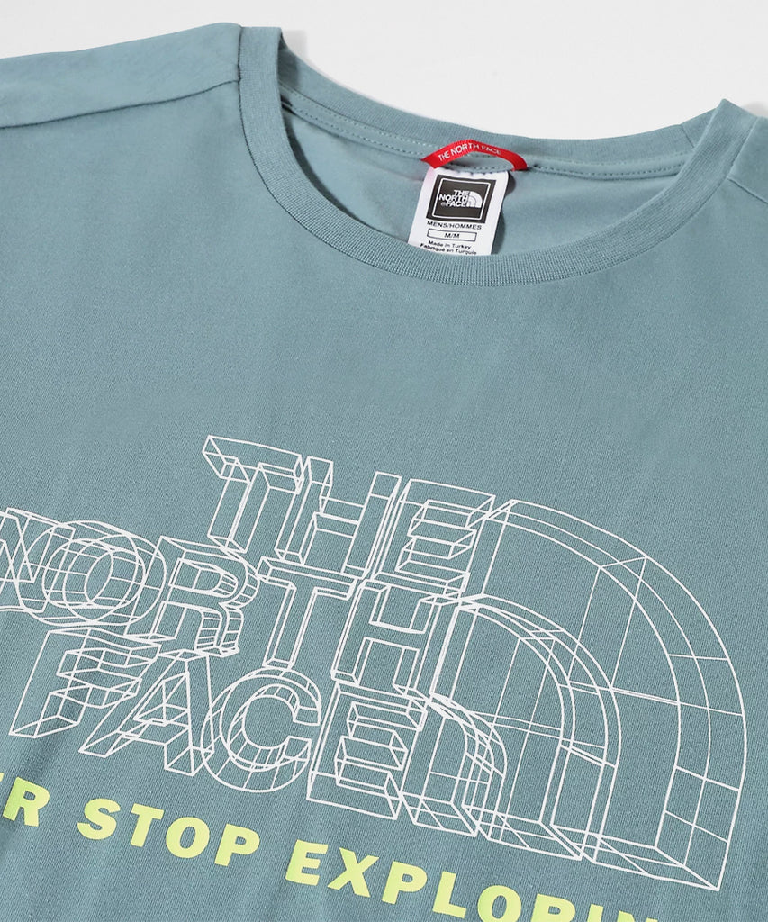 py-Coordinates Tee Goblin Blue-The North Face