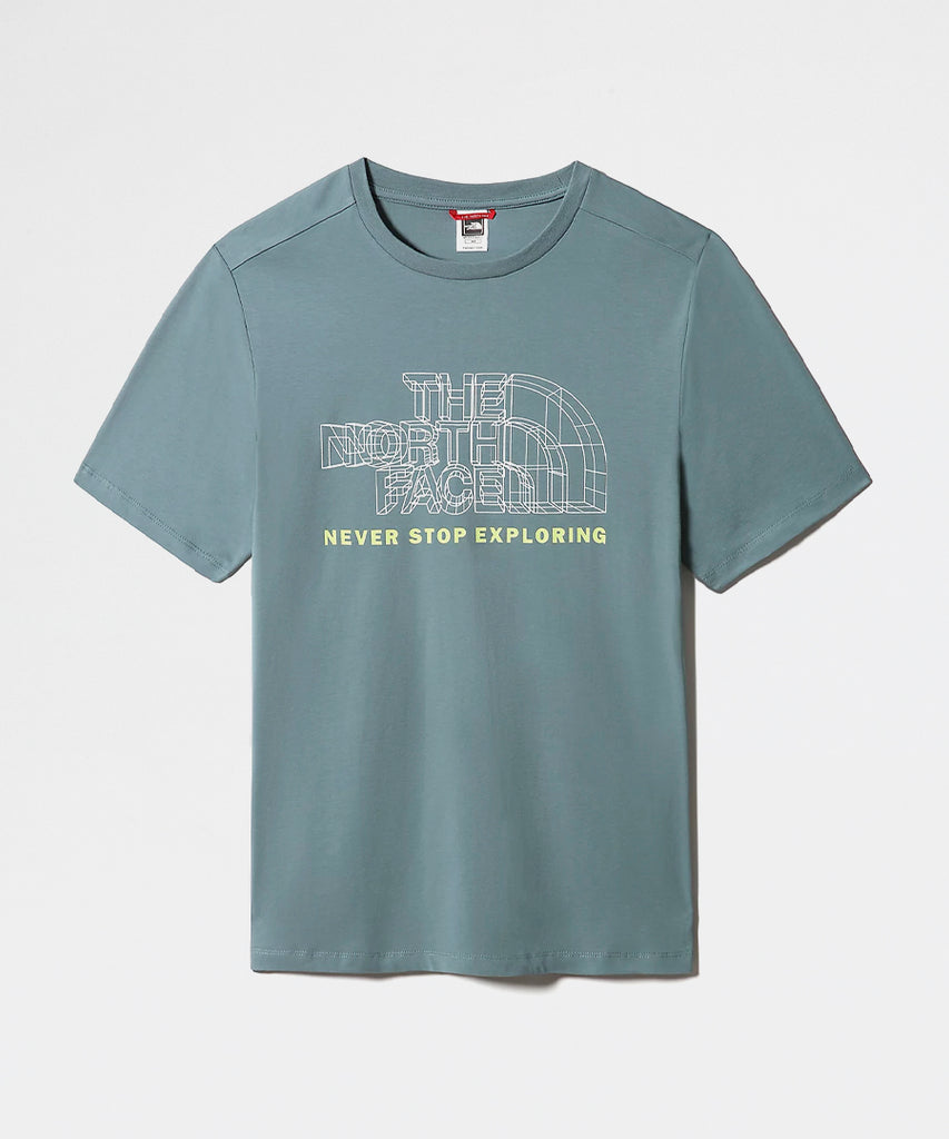 py-Coordinates Tee Goblin Blue-The North Face