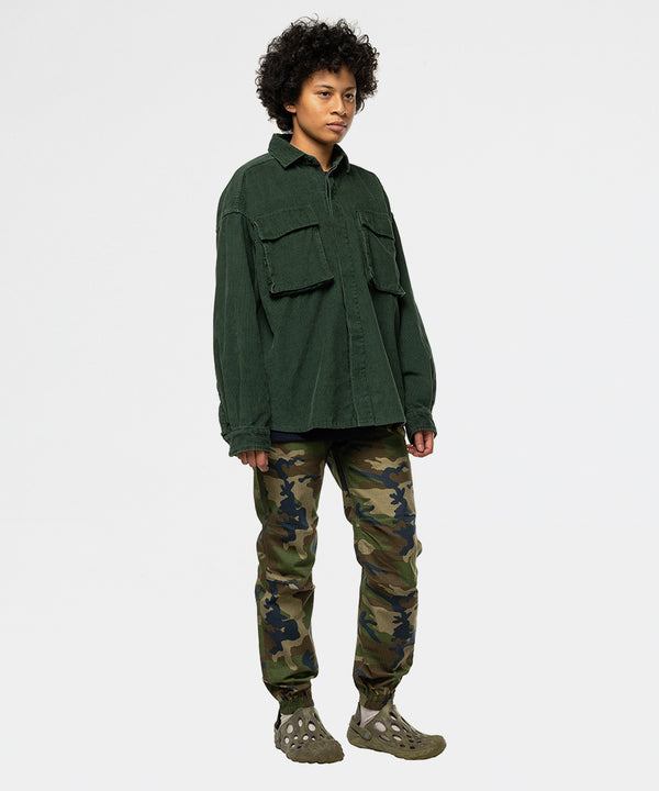 Corduroy Shirt Jacket - Forest Green-Taikan-Packyard DK