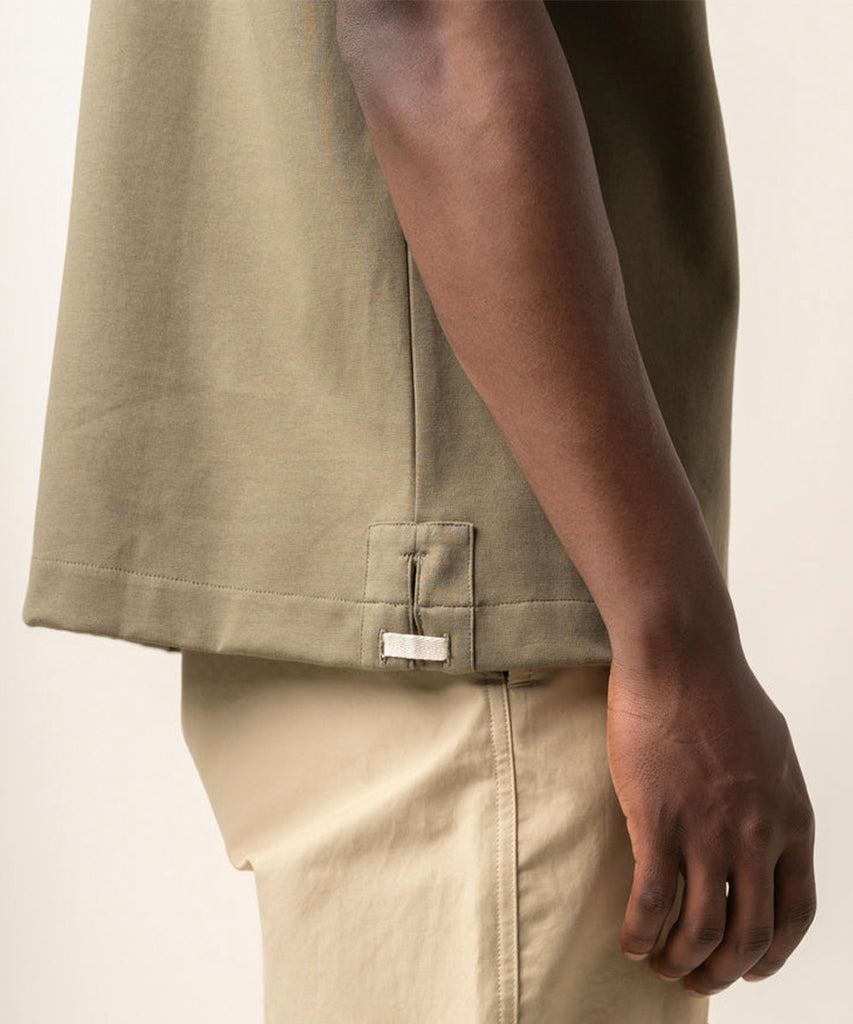 Dean Rugby Polo Olive Ecru-Kestin-Packyard DK