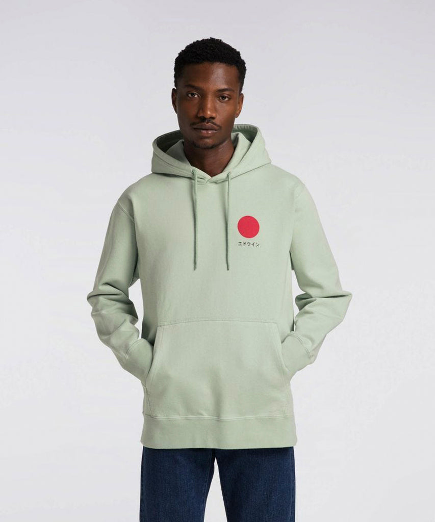 Japanese Sun Hoodie Frosty Green-Edwin-PYDK