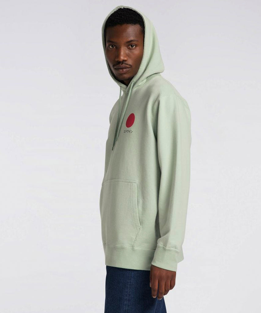 Japanese Sun Hoodie Frosty Green-Edwin-PYDK