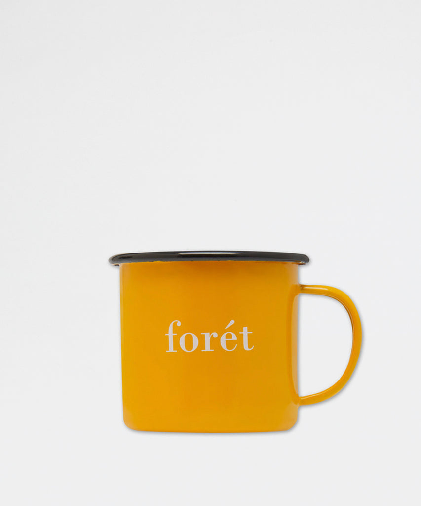 Bean Enamel Mug - Yellow-Forét-Packyard DK