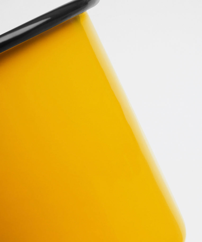 Bean Enamel Mug - Yellow-Forét-Packyard DK