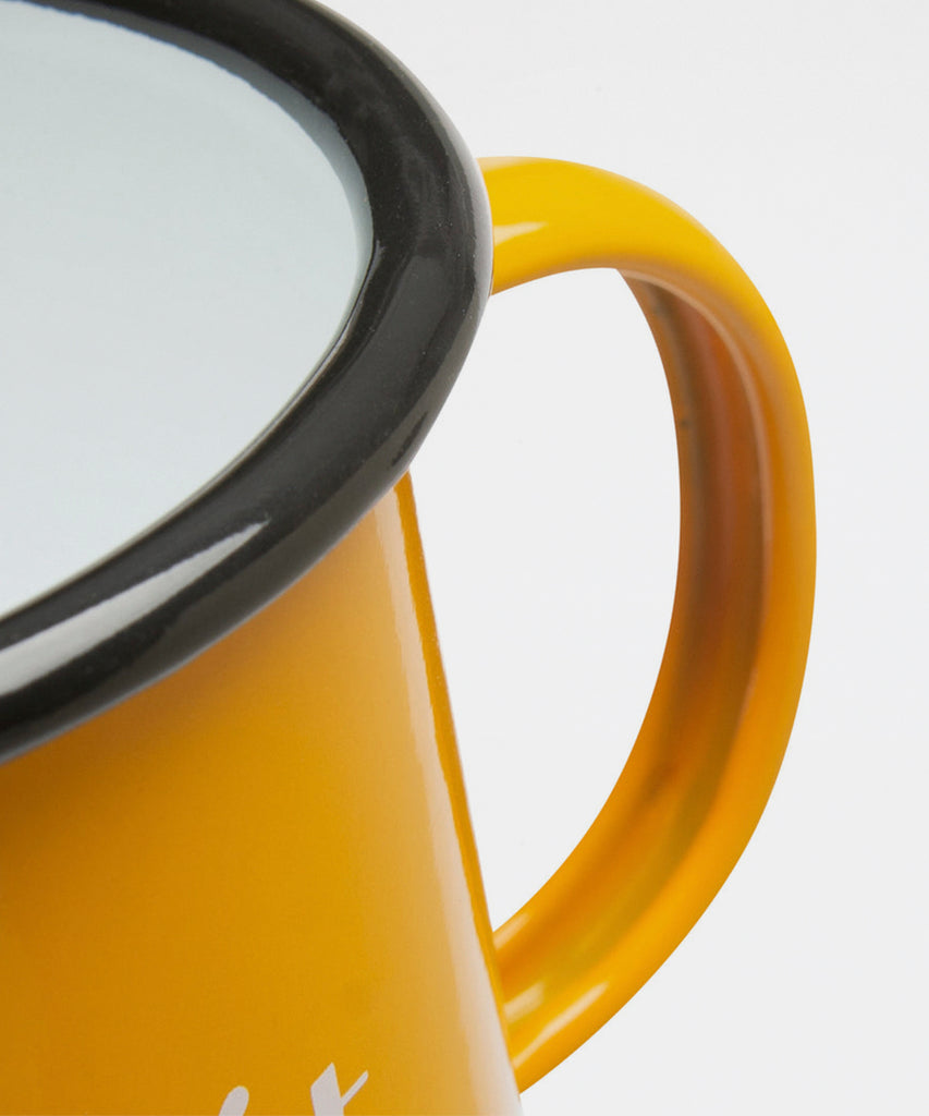 Bean Enamel Mug - Yellow-Forét-Packyard DK