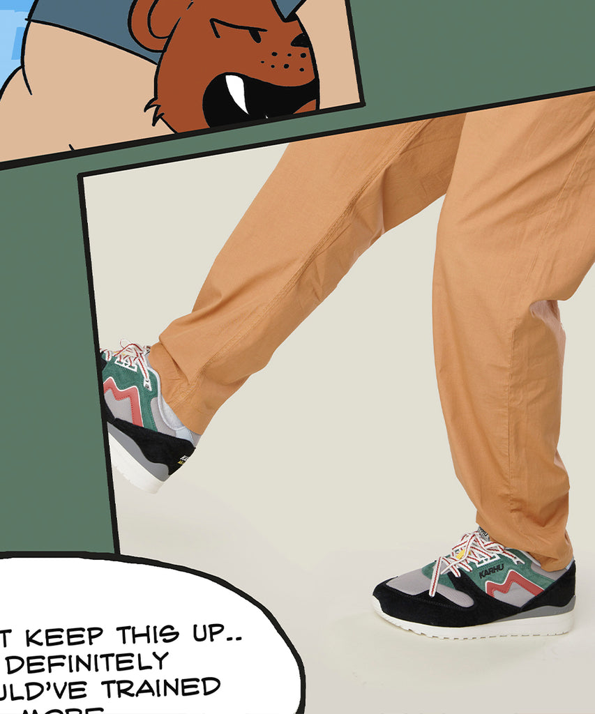Synchron Classic Jet Black Hot Sauce-sneakers-Karhu