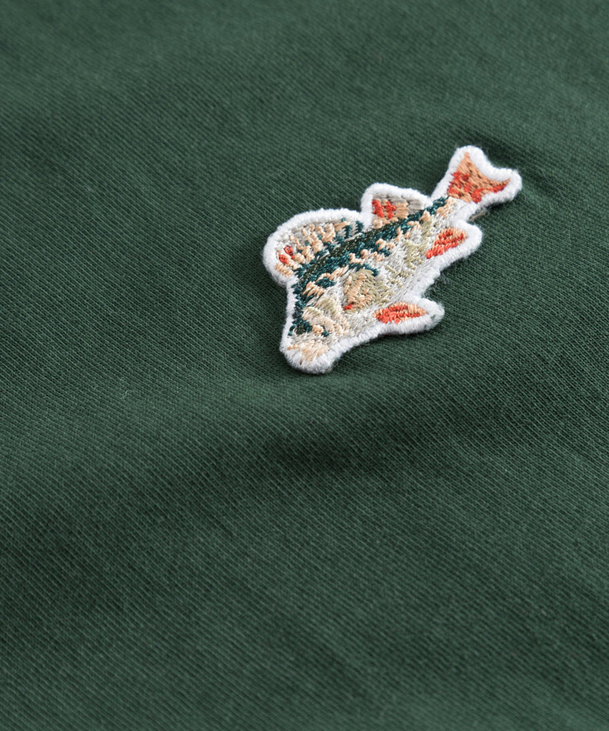 Fish T-Shirt - Dark Green-Forét-PYDK