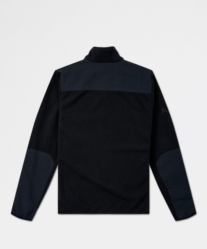Halo Blocked Zip Fleece Black-Newline Halo-PYDK