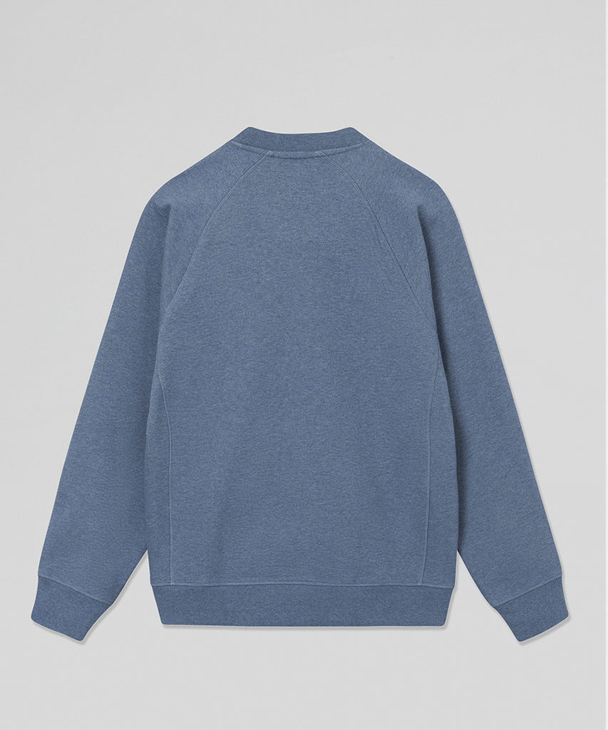 Hester Ivy Sweatshirt Blue Marl-Wood Wood-Packyard DK