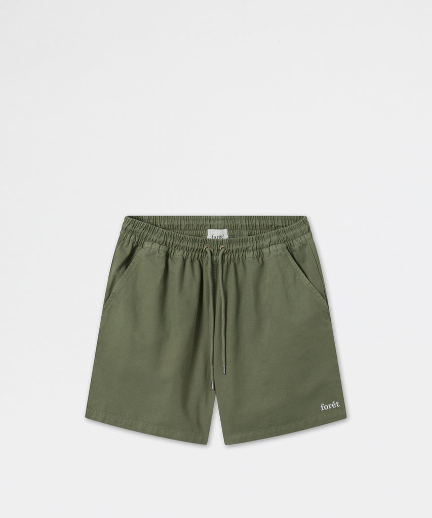 Home Shorts - Dusty Green-Forét-Packyard DK