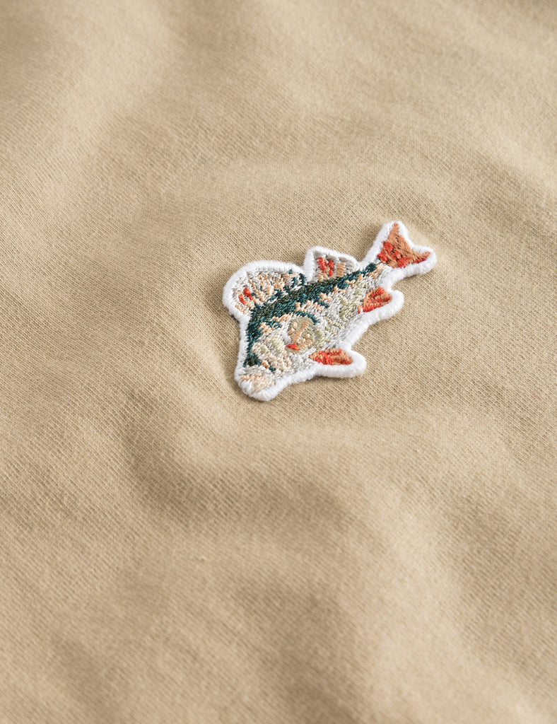 Fish T-Shirt - Khaki-Forét-PYDK
