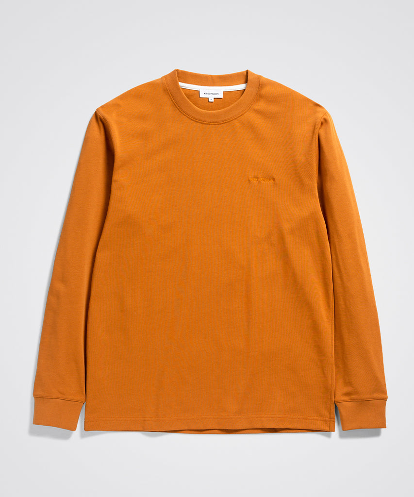 Johannes Heavy Logo LS Rufous Orange-Norse Projects-Packyard DK