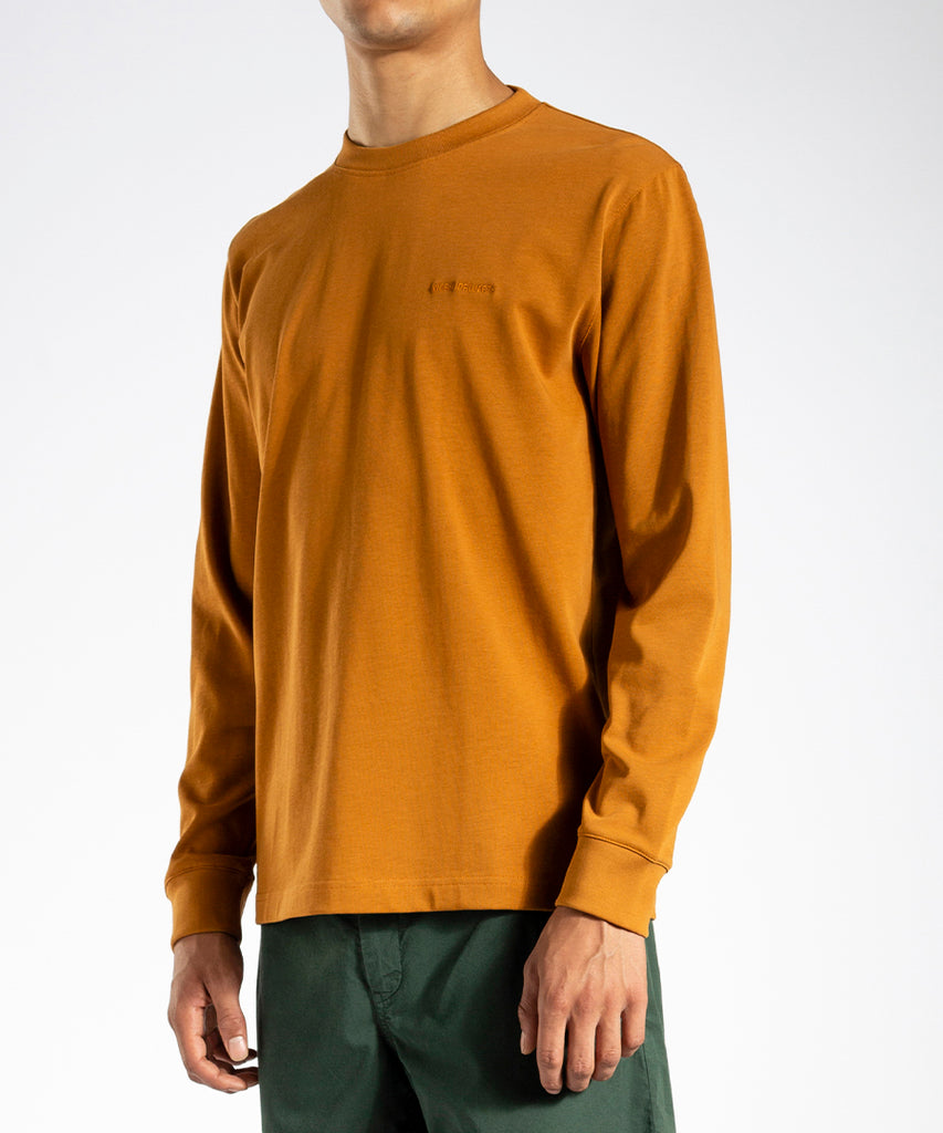 Johannes Heavy Logo LS Rufous Orange-Norse Projects-Packyard DK