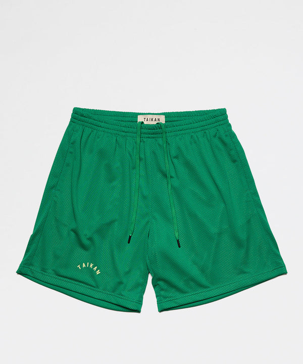Mesh Shorts - Kelly Green-Taikan-Packyard DK