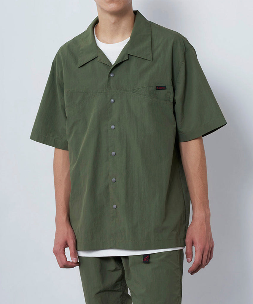 Nylon Camp Shirt Olive-Gramicci-Packyard DK