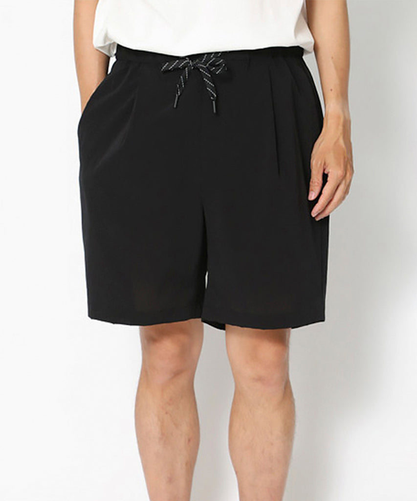Quick Dry Shorts Black-Snow Peak-Packyard DK