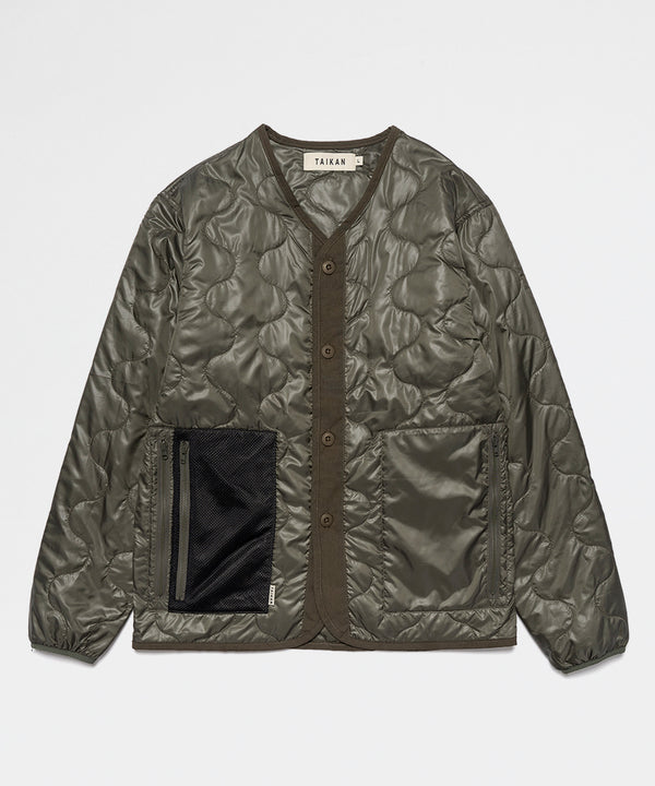 Quilted Liner - Olive-Taikan-Packyard DK