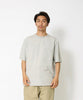 py-Recycled Cotton Heavy T shirt M. Grey-Snow Peak