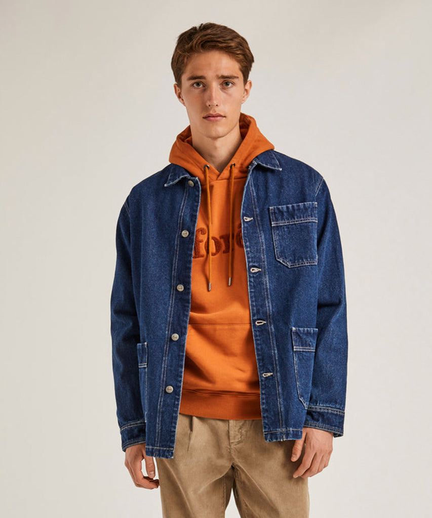 Rowan Overshirt - Denim-Forét-PYDK