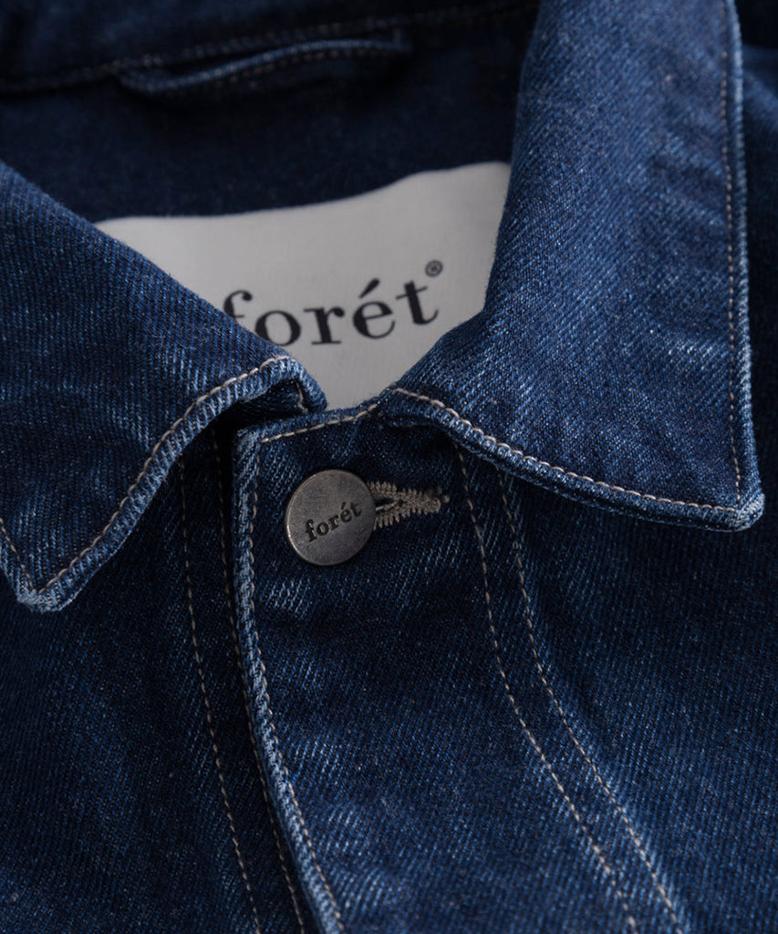 Rowan Overshirt - Denim-Forét-PYDK