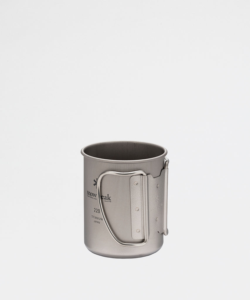 py-Titanium Single Wall Cup 220-Snow Peak