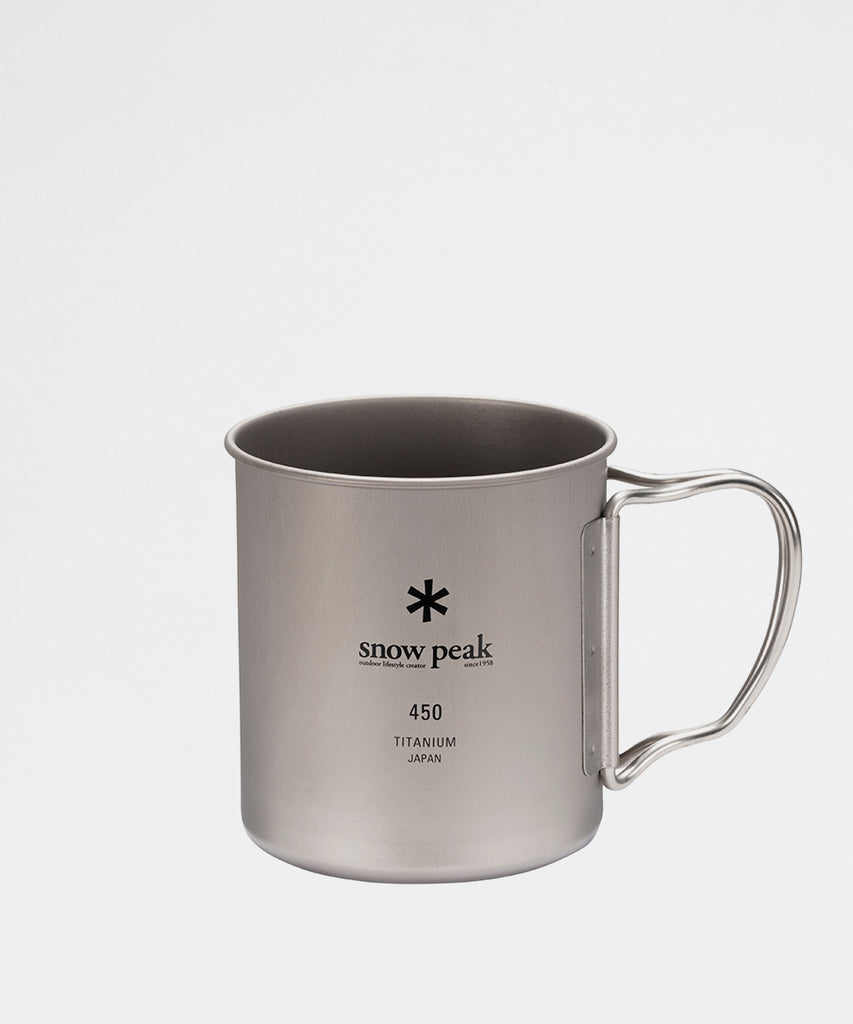 py-Titanium Single Wall Cup 450 ML-Snow Peak