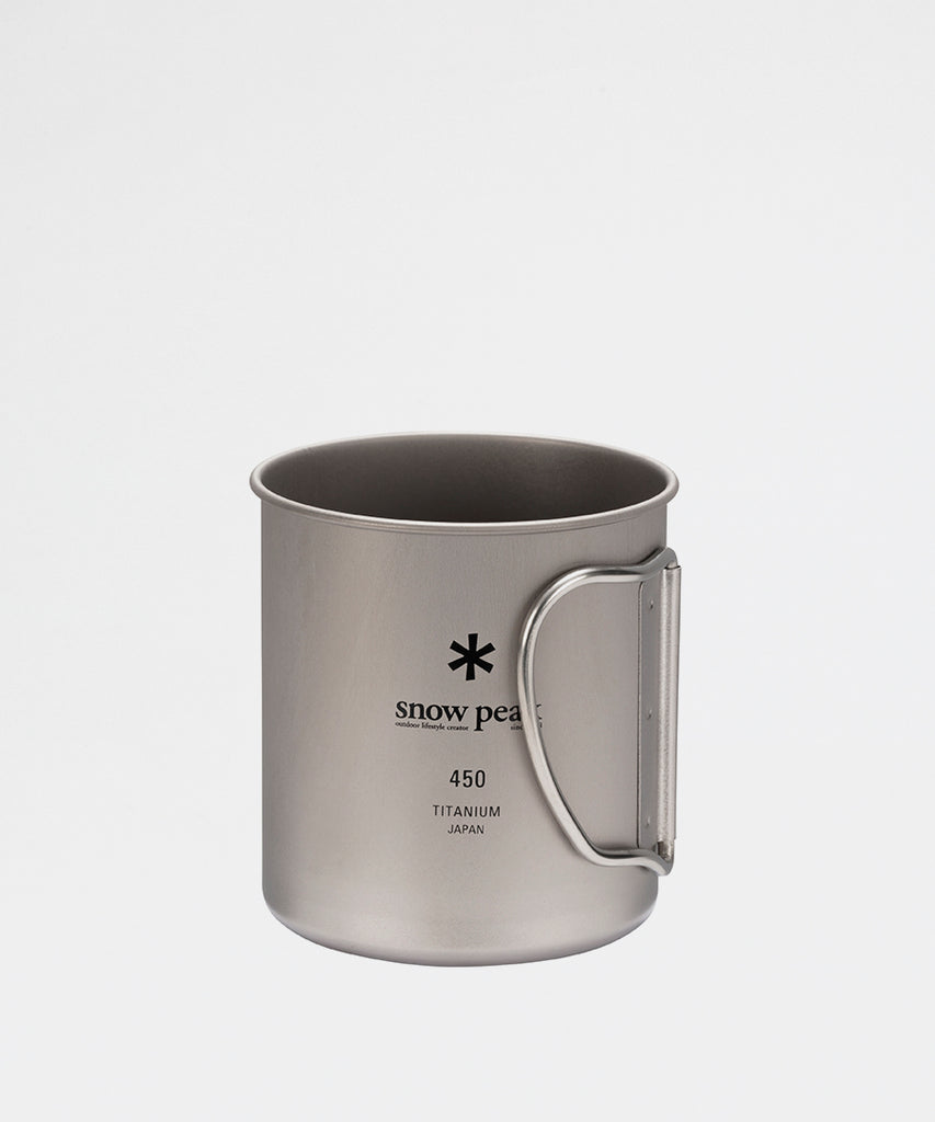 py-Titanium Single Wall Cup 450 ML-Snow Peak