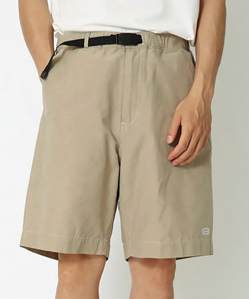 py-Light Mountain Cloth Shorts Beige-Snow Peak