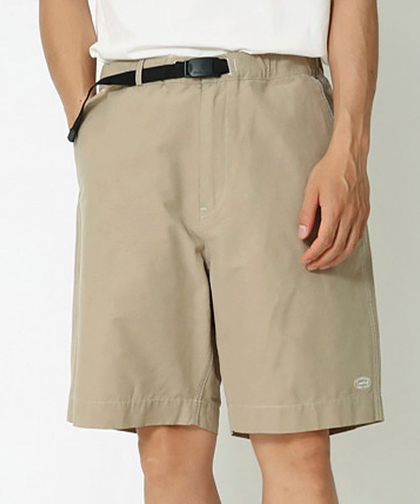 py-Light Mountain Cloth Shorts Beige-Snow Peak