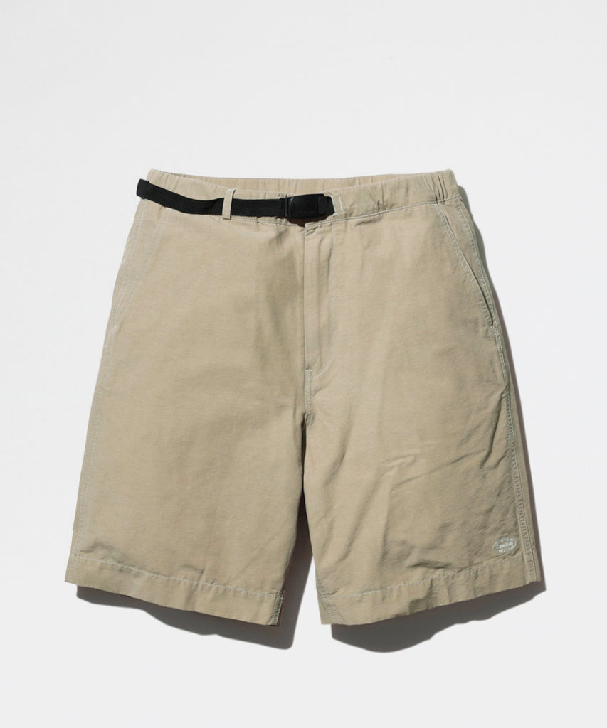 py-Light Mountain Cloth Shorts Beige-Snow Peak