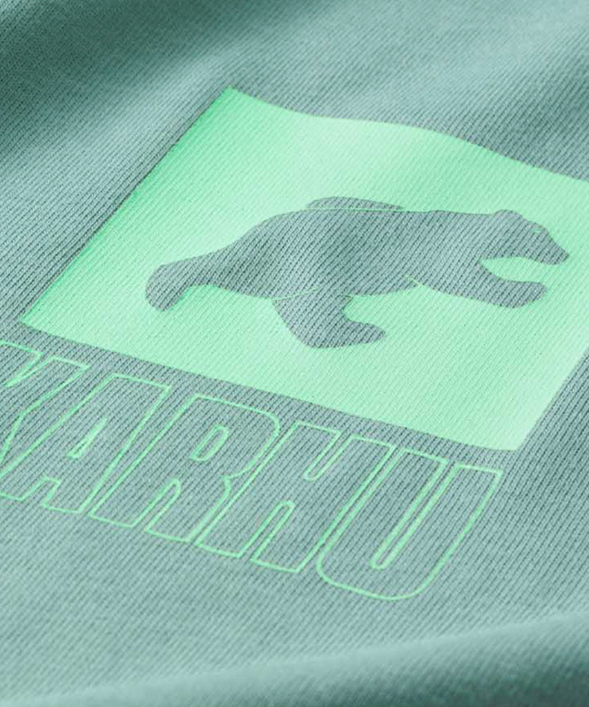 Sport Bear Logo T-Shirt Oil Blue Butterfly-t-shirts-Karhu