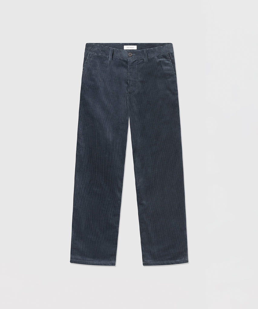 Stefan 6W Trousers Scoria Blue-Wood Wood-Packyard DK