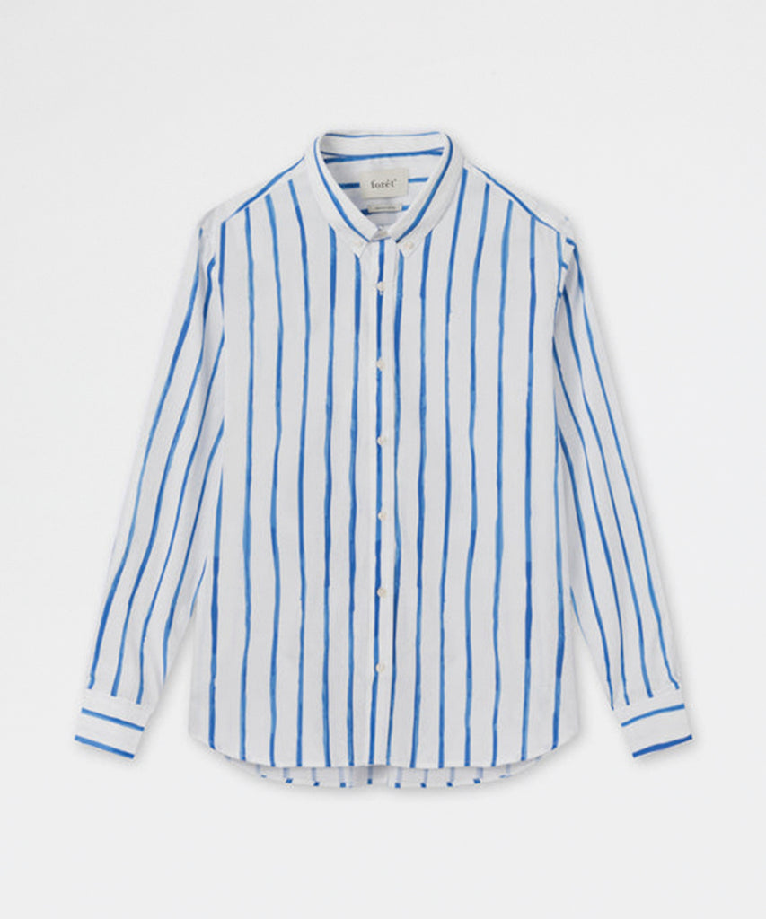 Stem Shirt - Blue Stripe-Forét-PYDK