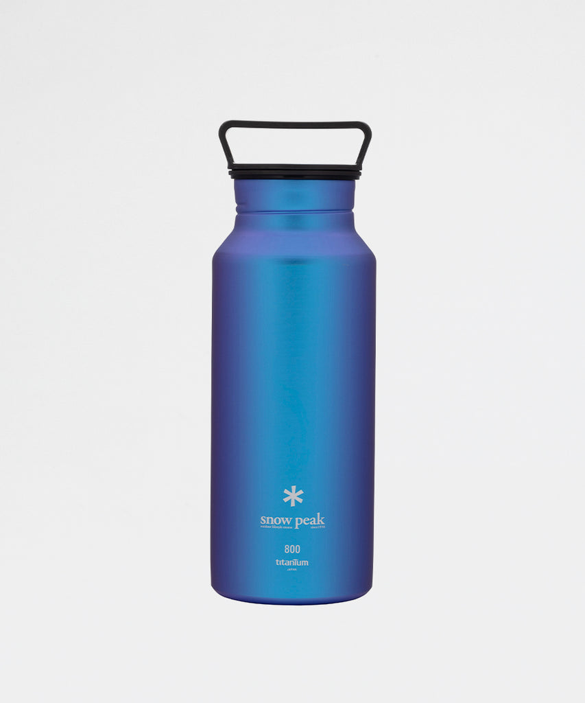 Titanium Aurora Bottle 800 Blue-Snow Peak-Packyard DK