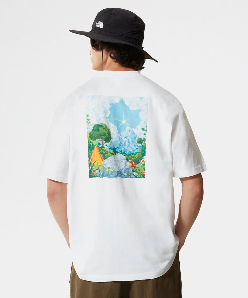 py-Heritage S/S Graphic Tee White-The North Face