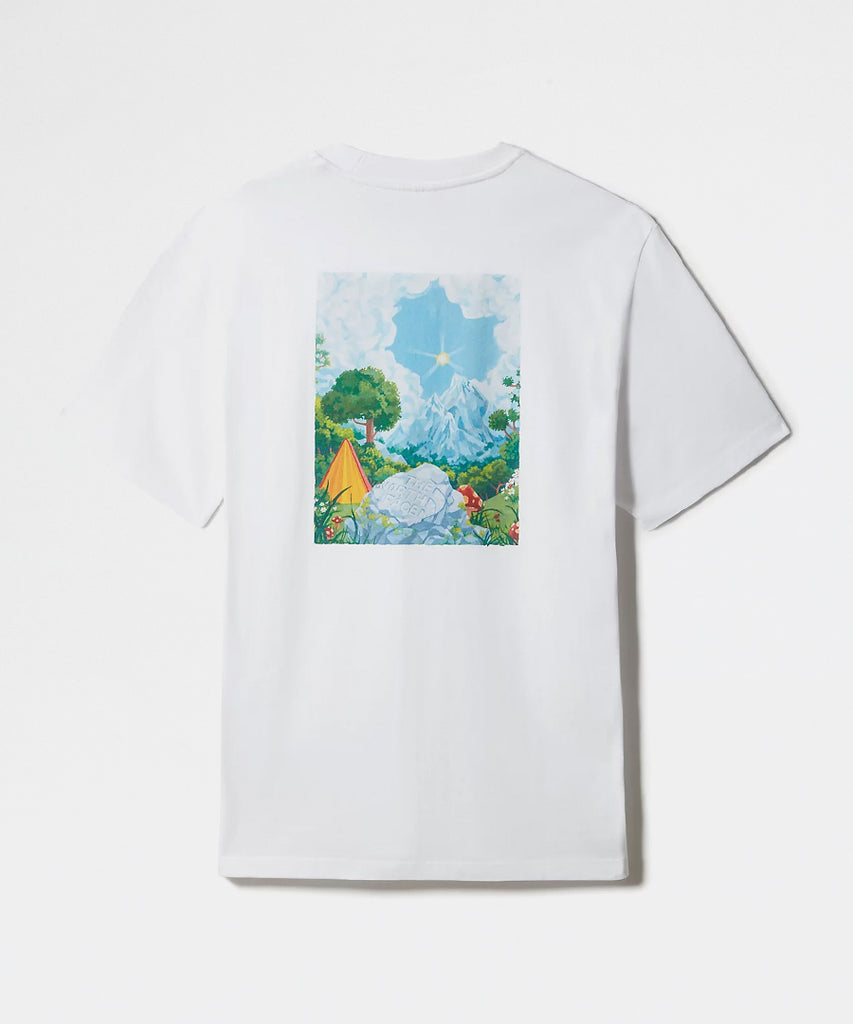 py-Heritage S/S Graphic Tee White-The North Face